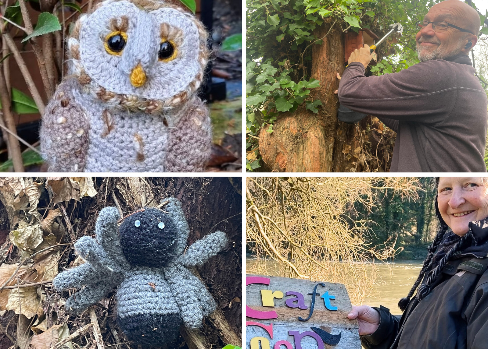 hand crafted nature trail at ray mill island